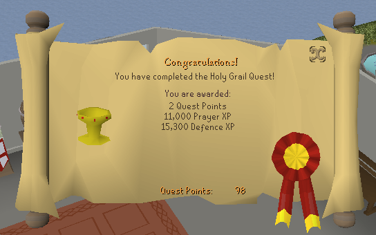 holy grail osrs