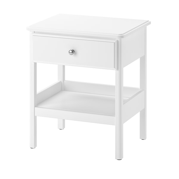 ikea white bedside table