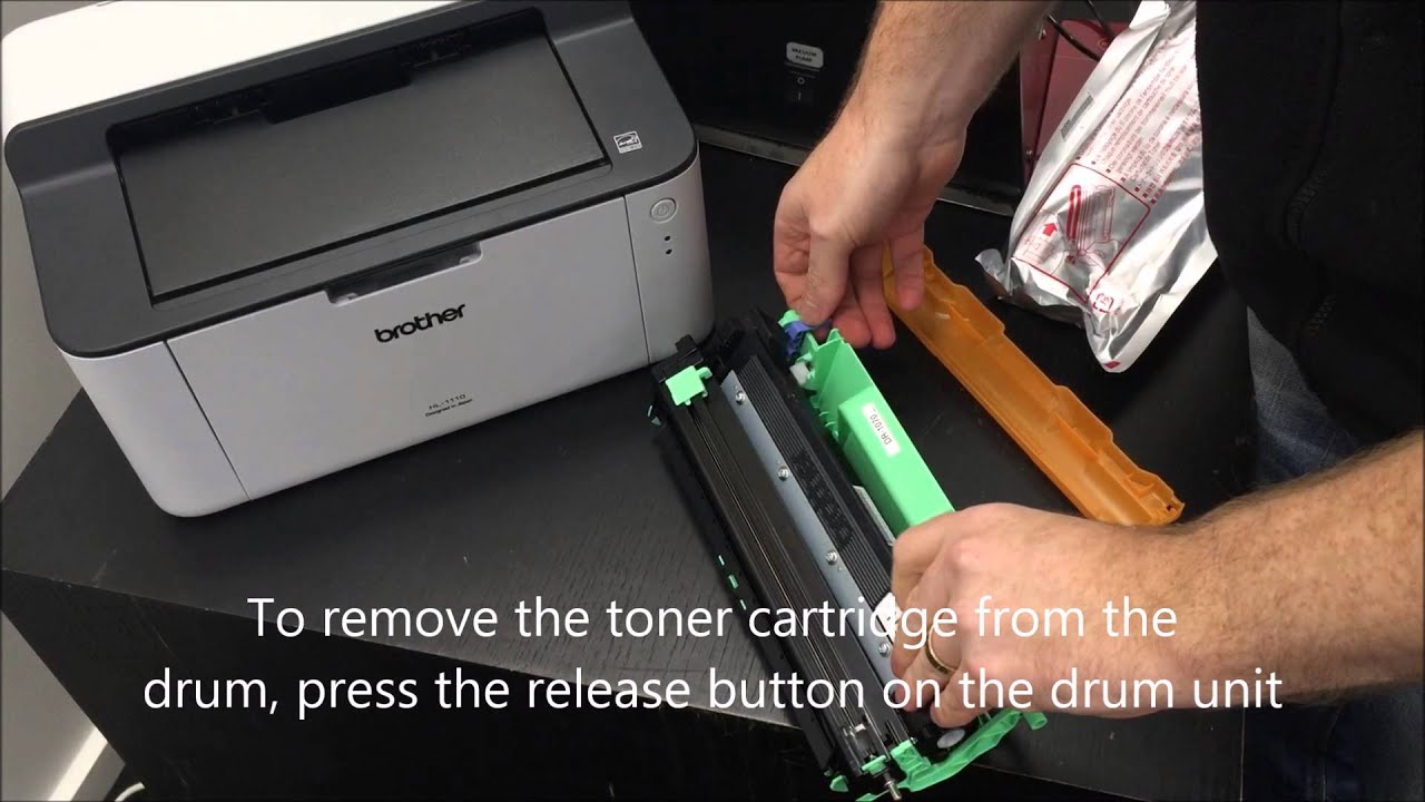 how to replace toner brother printer