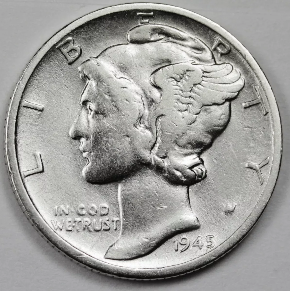 1945 mercury dime