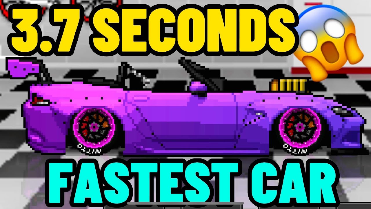 fastest car pixel car racer