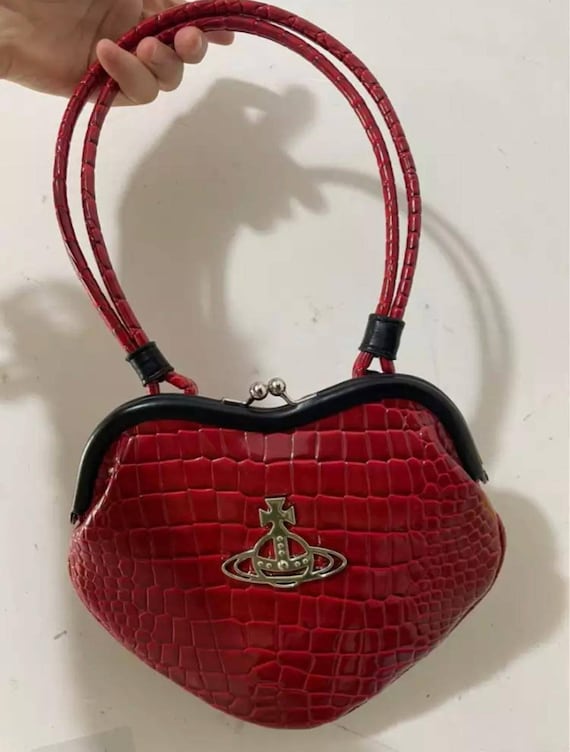 vivienne westwood red handbag