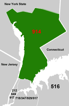 area code 914