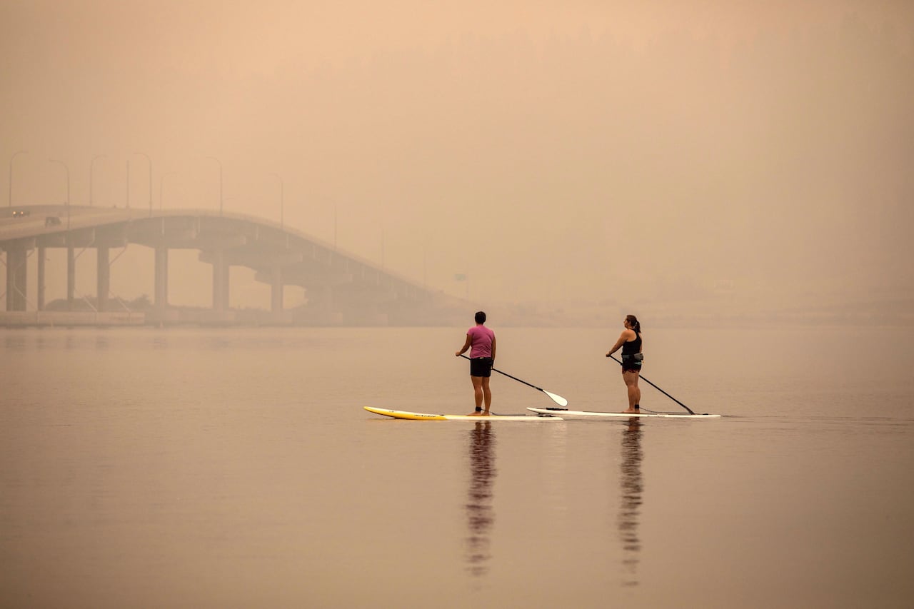 is it smoky in kelowna