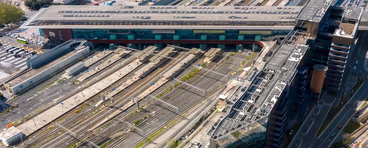 tiburtina station to termini station