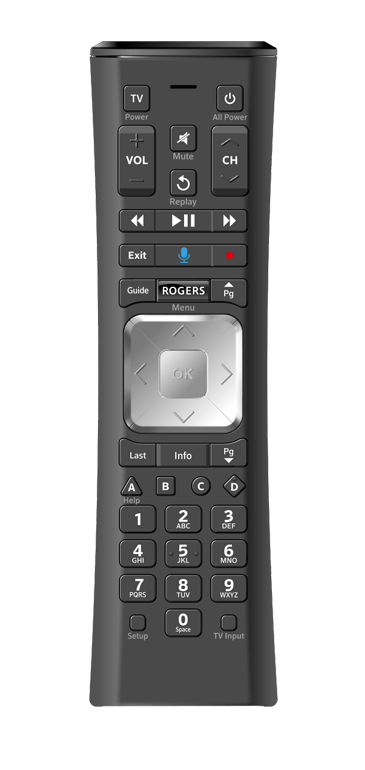 rogers ignite remote manual