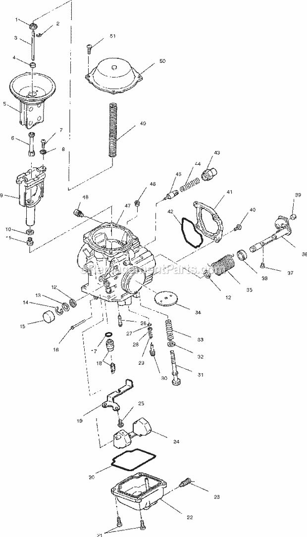 1997 polaris sportsman 500 parts