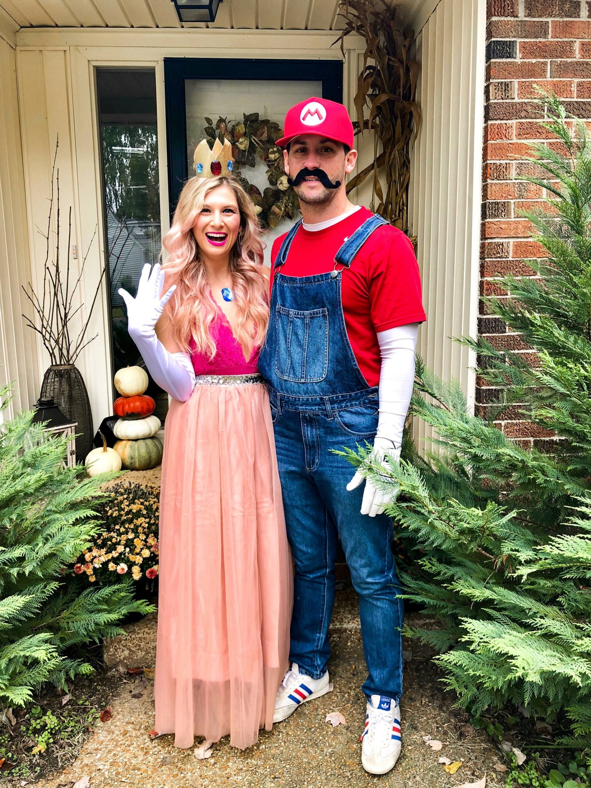 princess peach adult costume