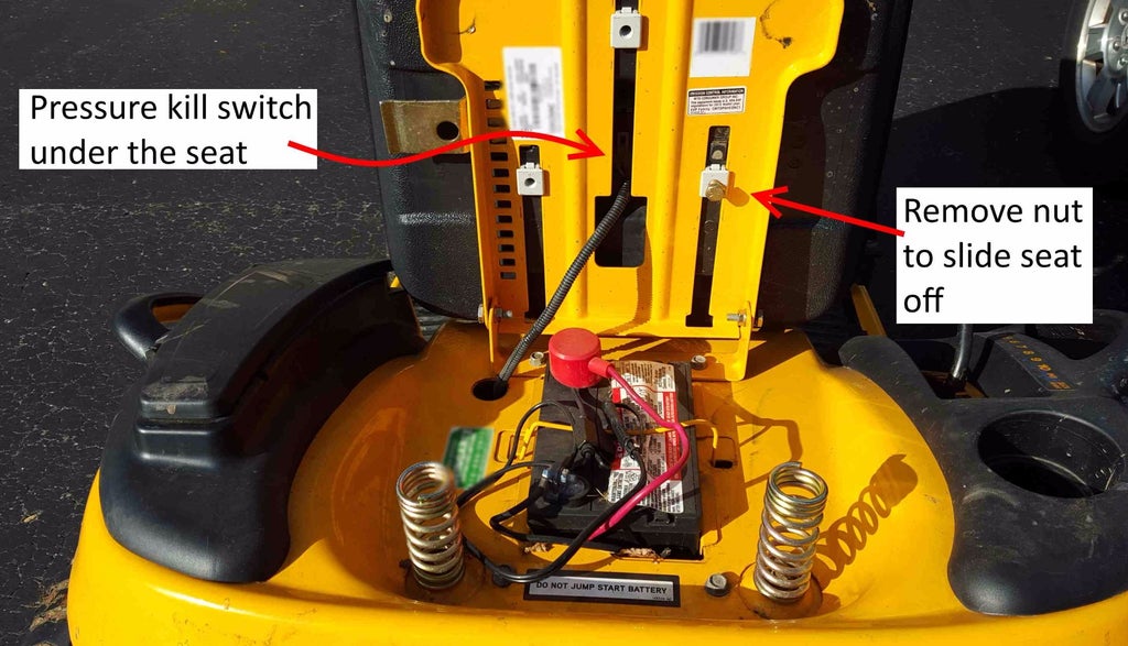 safety switches on riding mower