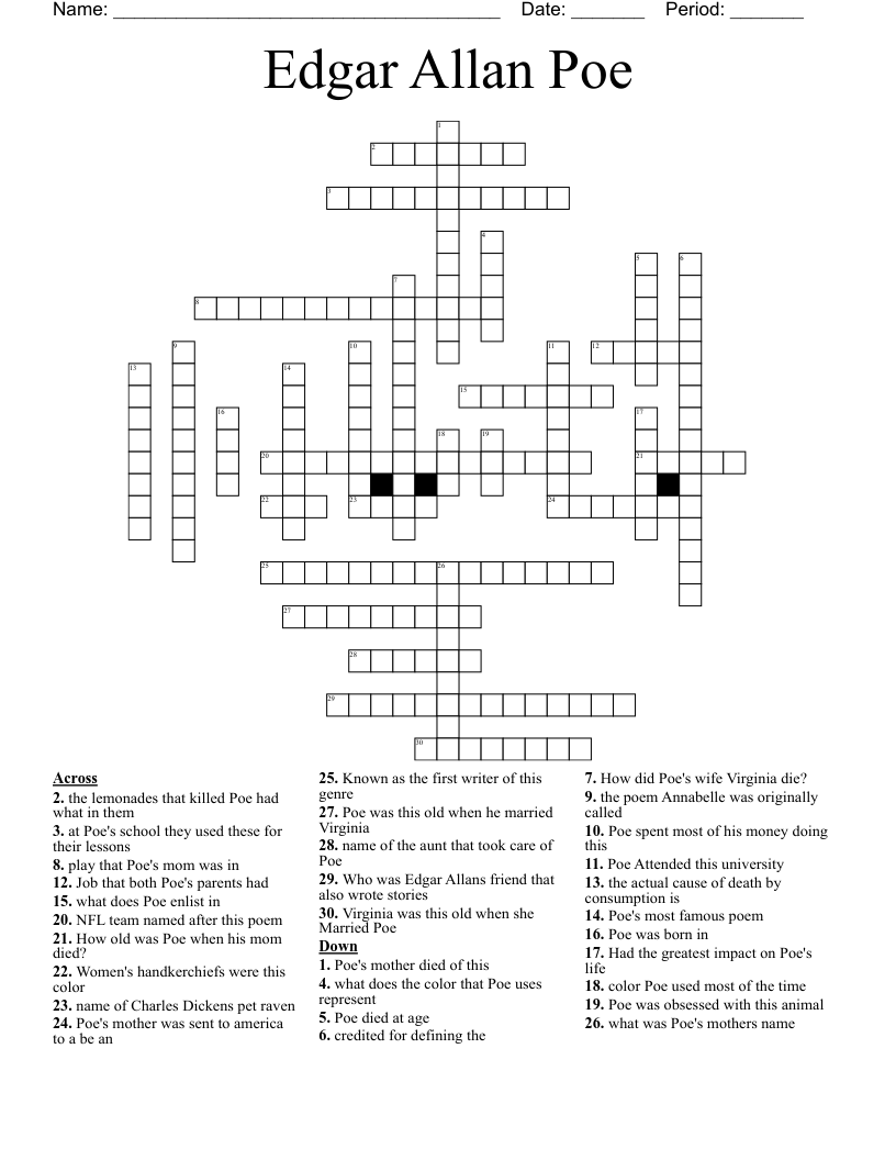 allen us poet crossword