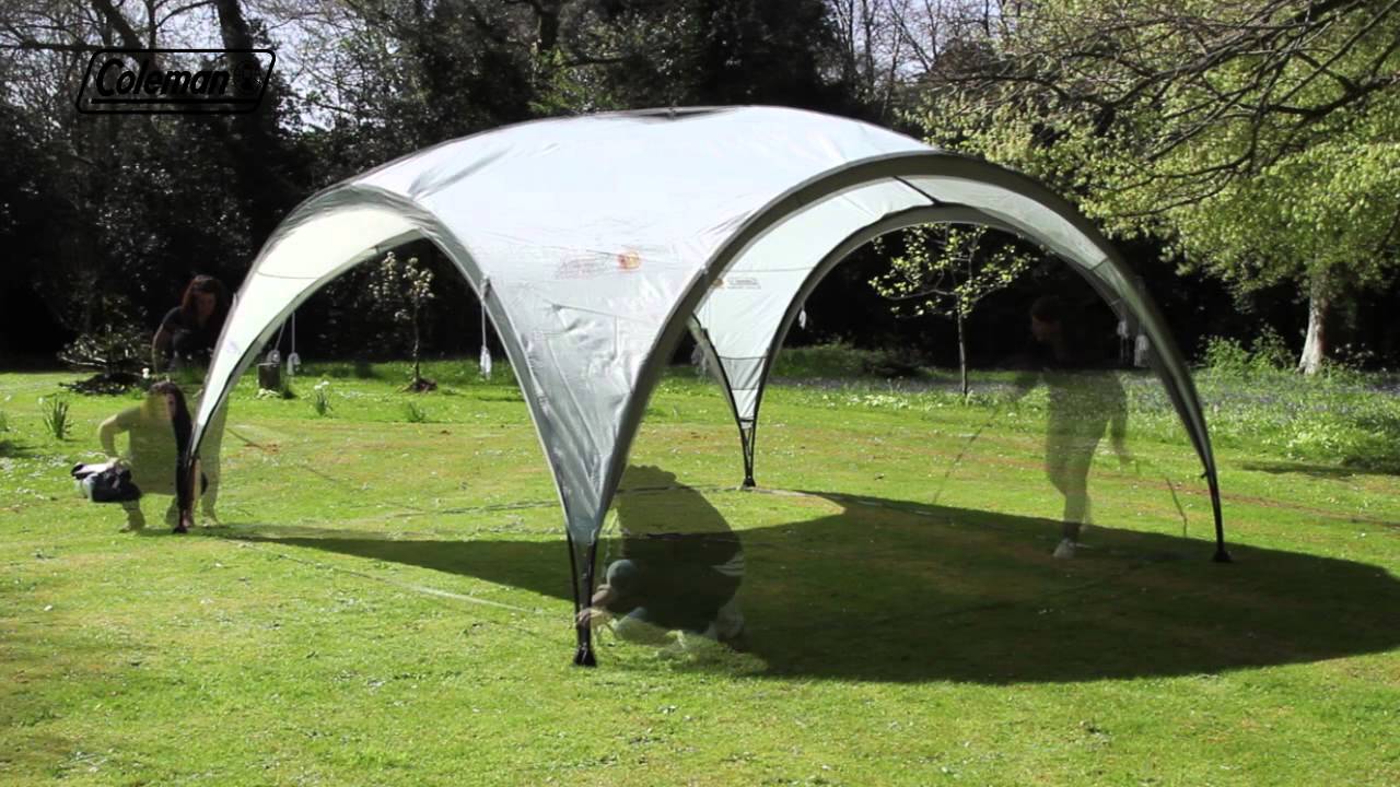 coleman dome shelter