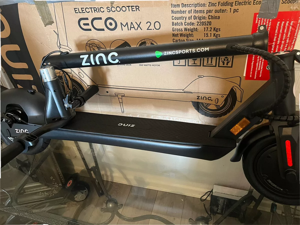 zinc eco max electric scooter