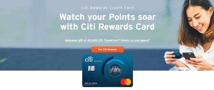 citi rewards to getgo