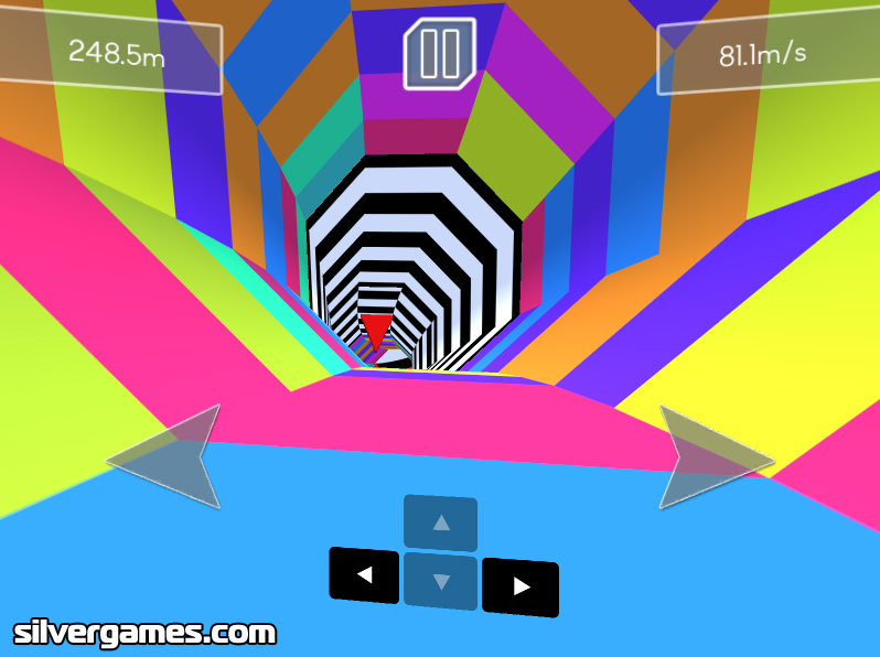 color tunnel silver games