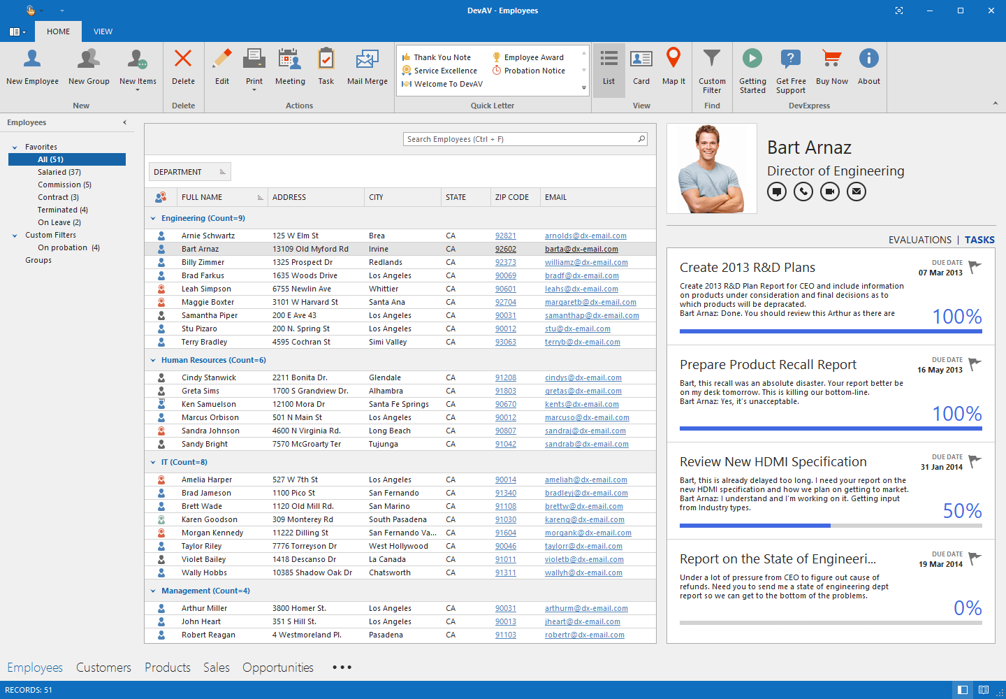 devexpress grid documentation