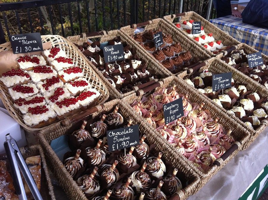 cake market stall display ideas