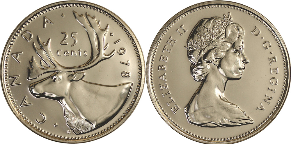 canadian 25 cent coin value