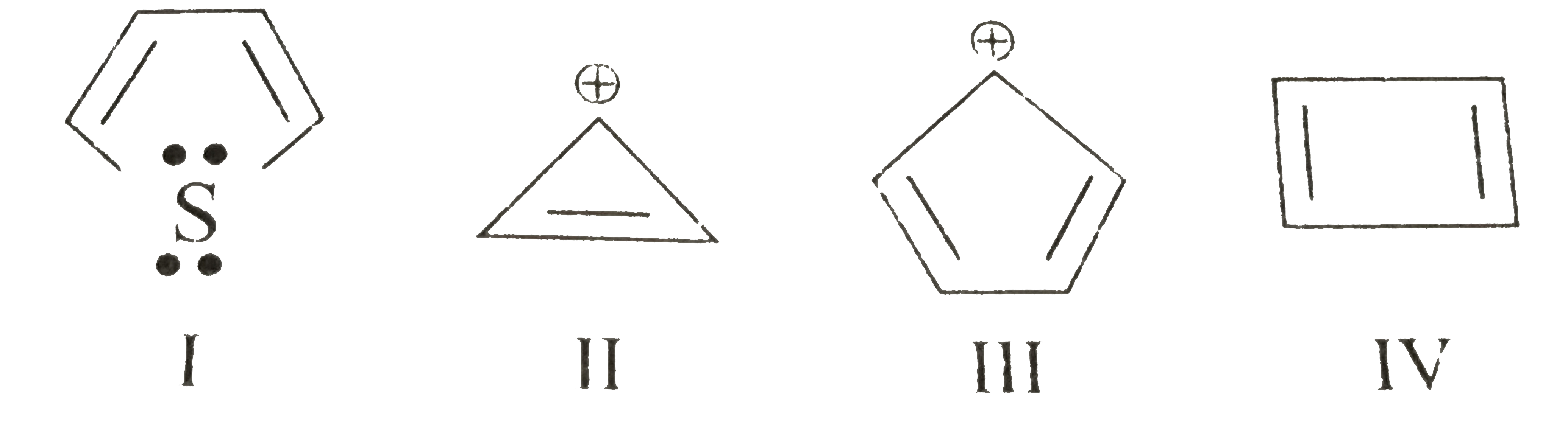 which of the following is antiaromatic