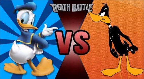 daffy duck vs donald duck