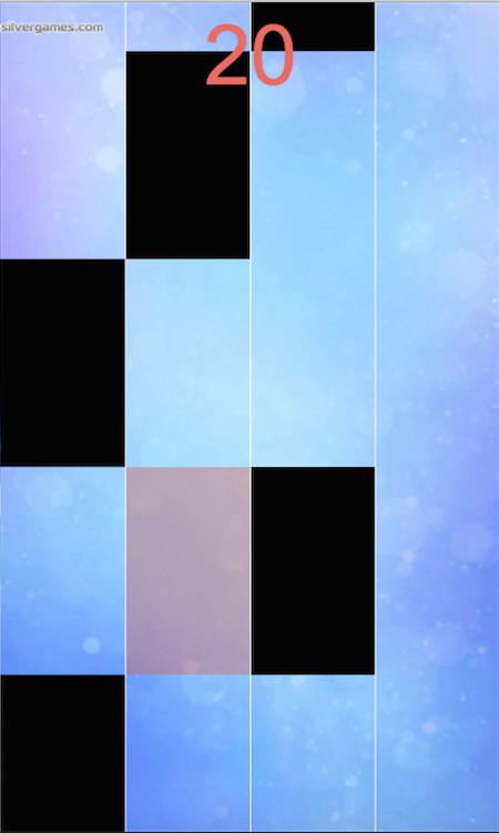 silver games piano tiles