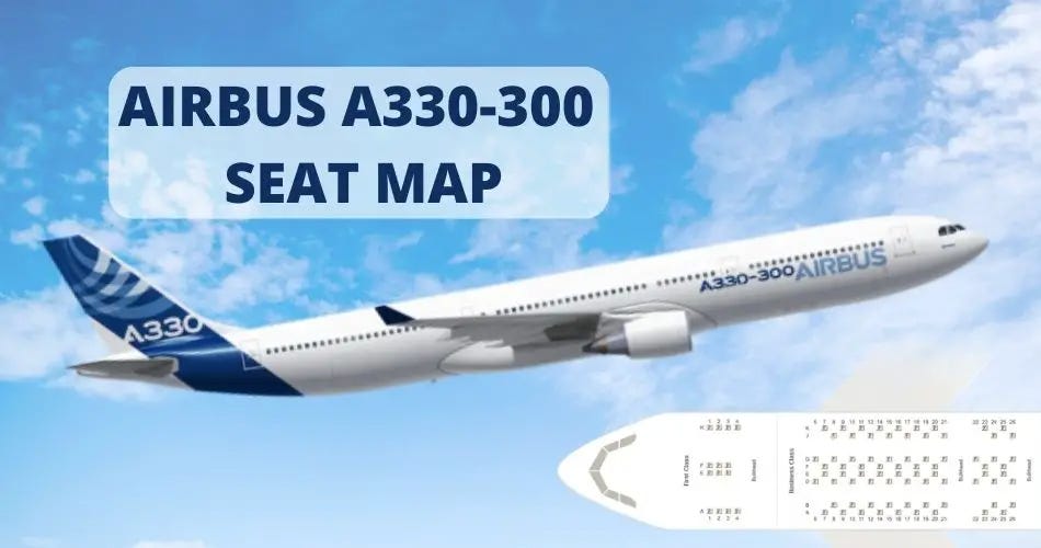 a330-300 seat map