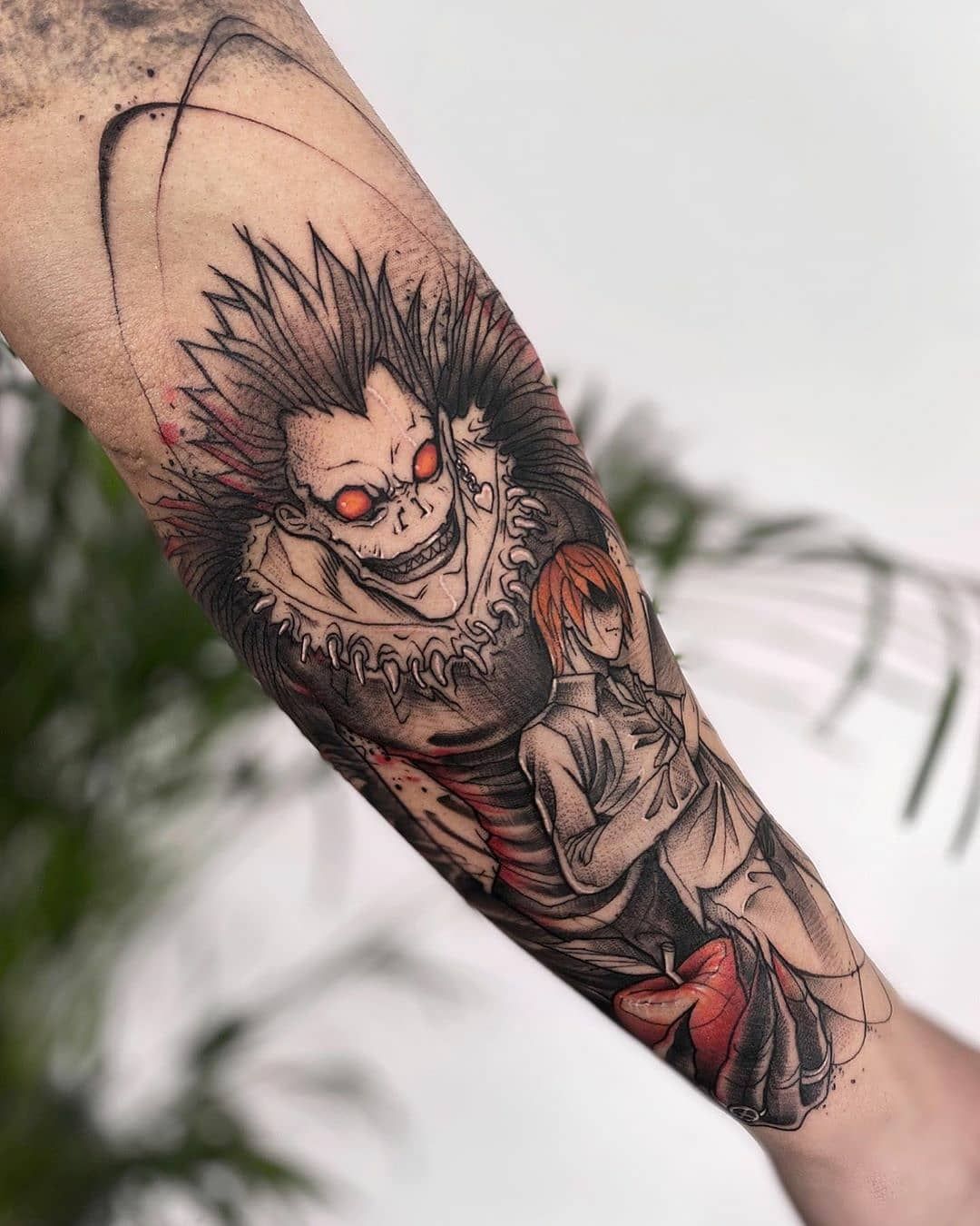 death note ryuk tattoo