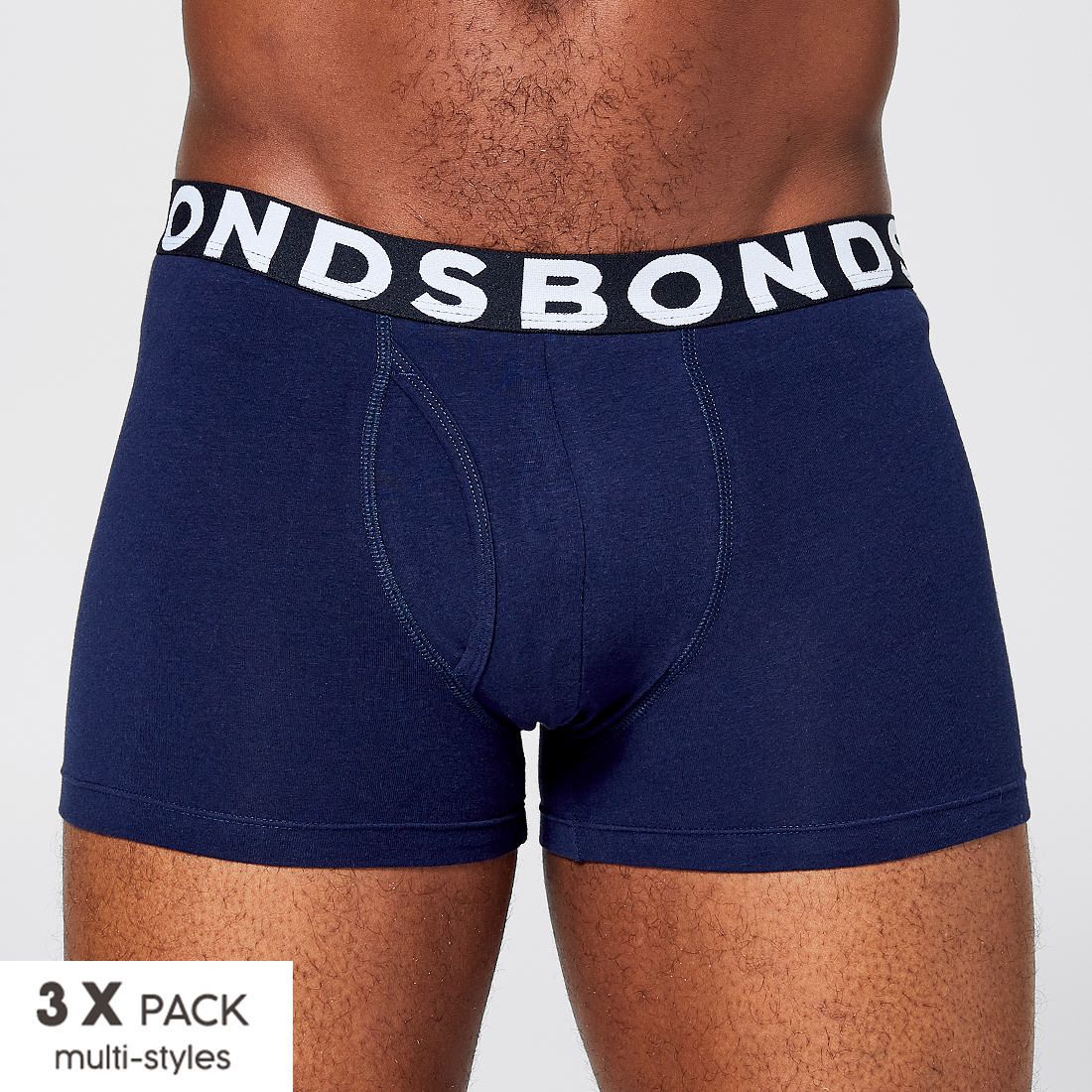 bonds mens trunks 3 pack