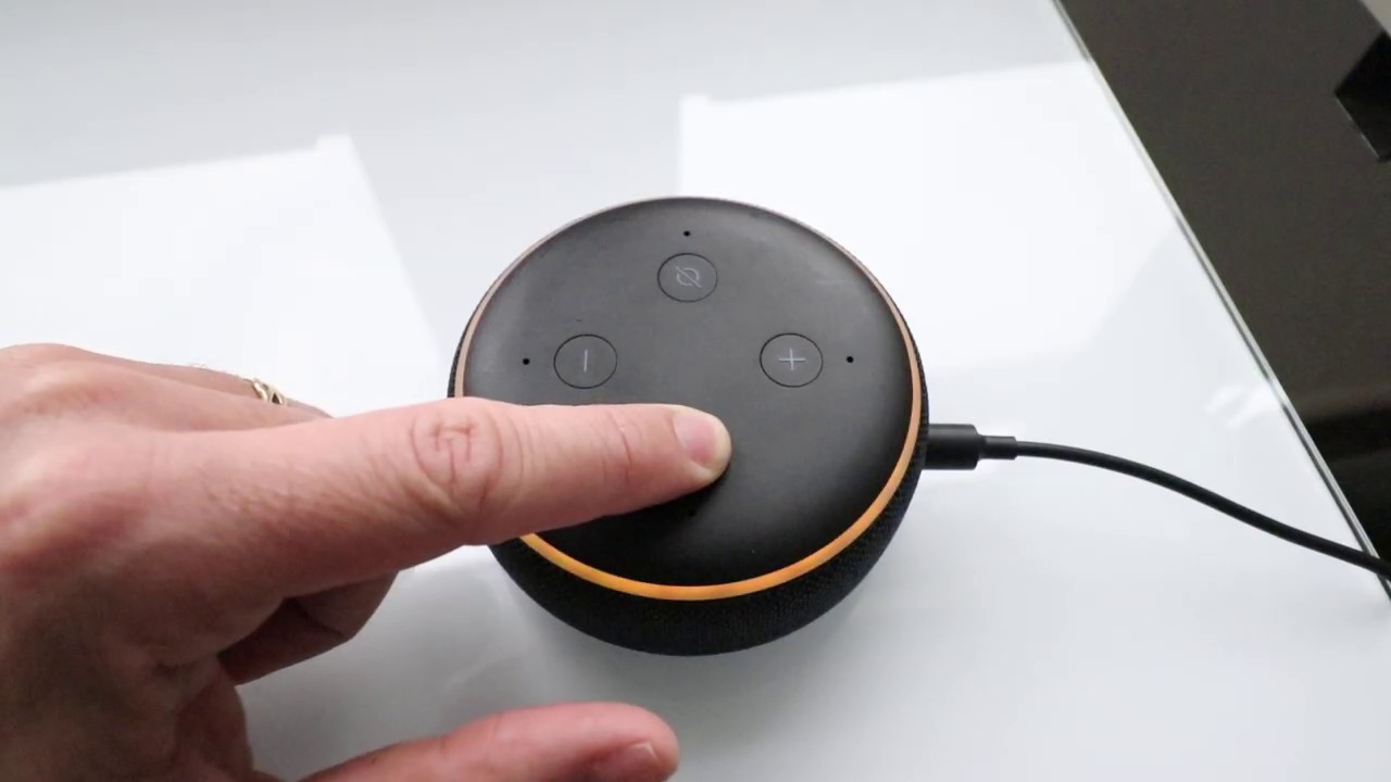 how to reset echo spot