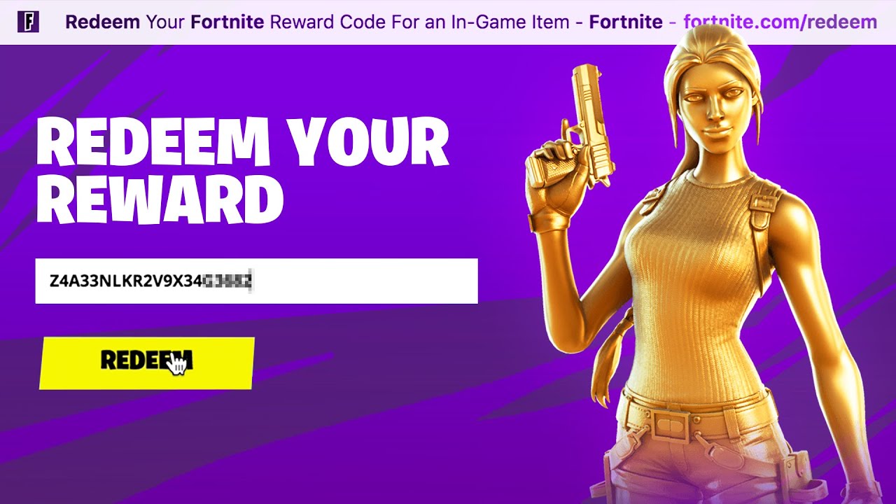 fortnite redeem