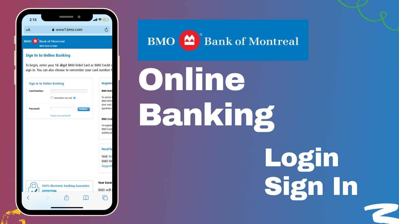 bank of montreal com online banking