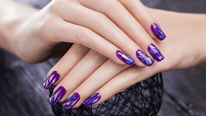 purple nail designs 2022