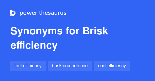 brisk antonym