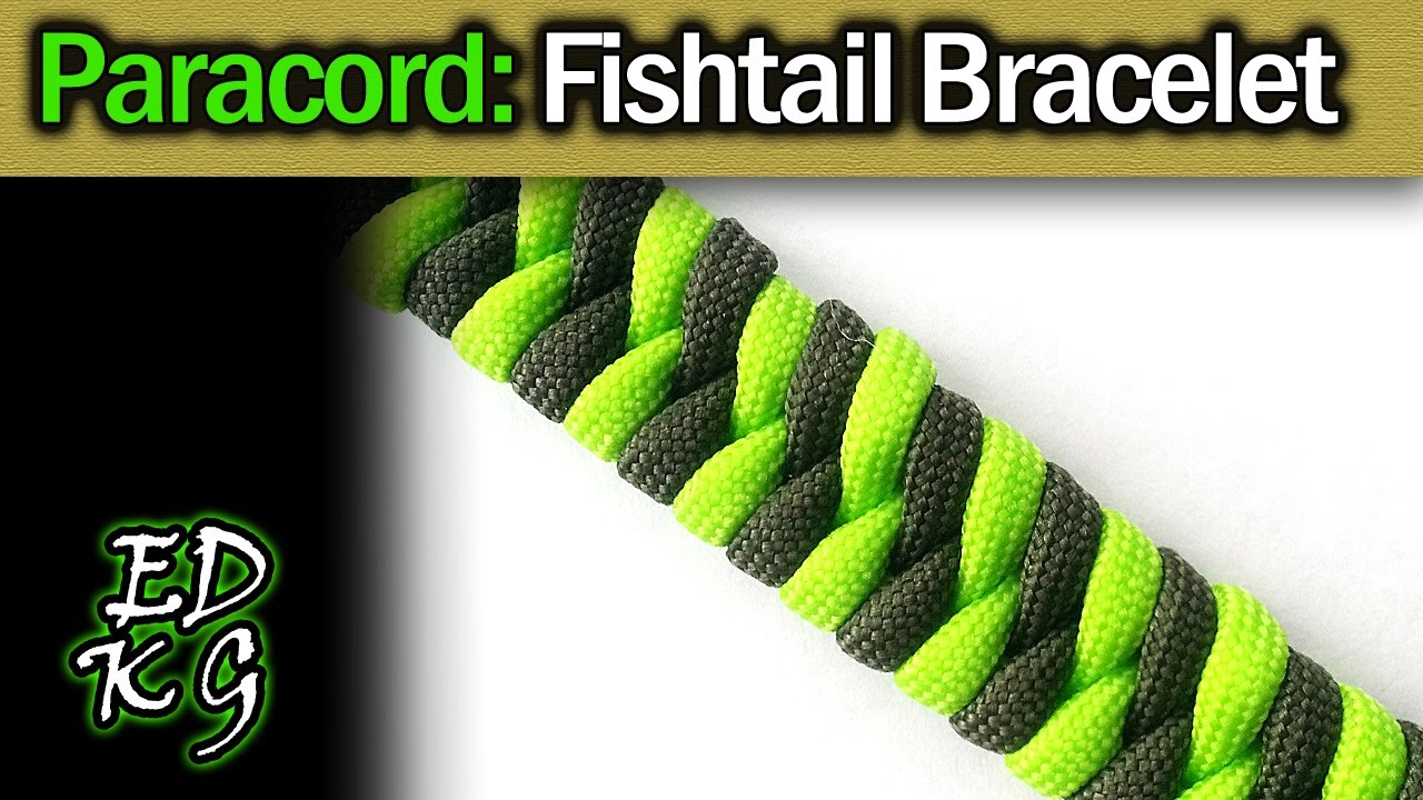 fishtail paracord braid