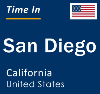 current time at san diego