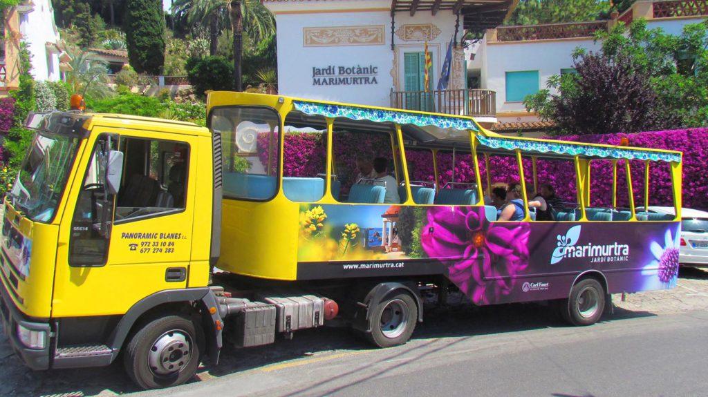 bus botanic blanes