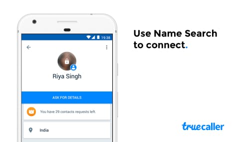 find no on truecaller