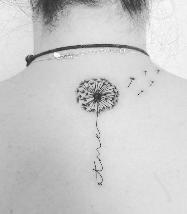 meaning of a dandelion tattoo