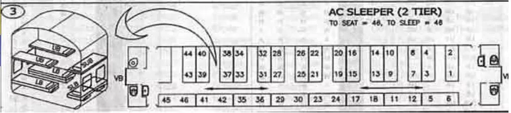 2 tier seat map