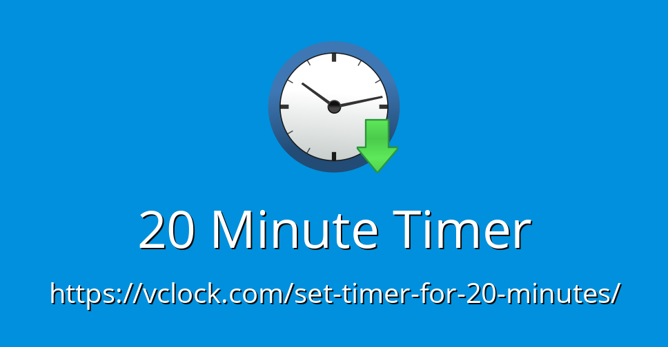 20 minute timer google