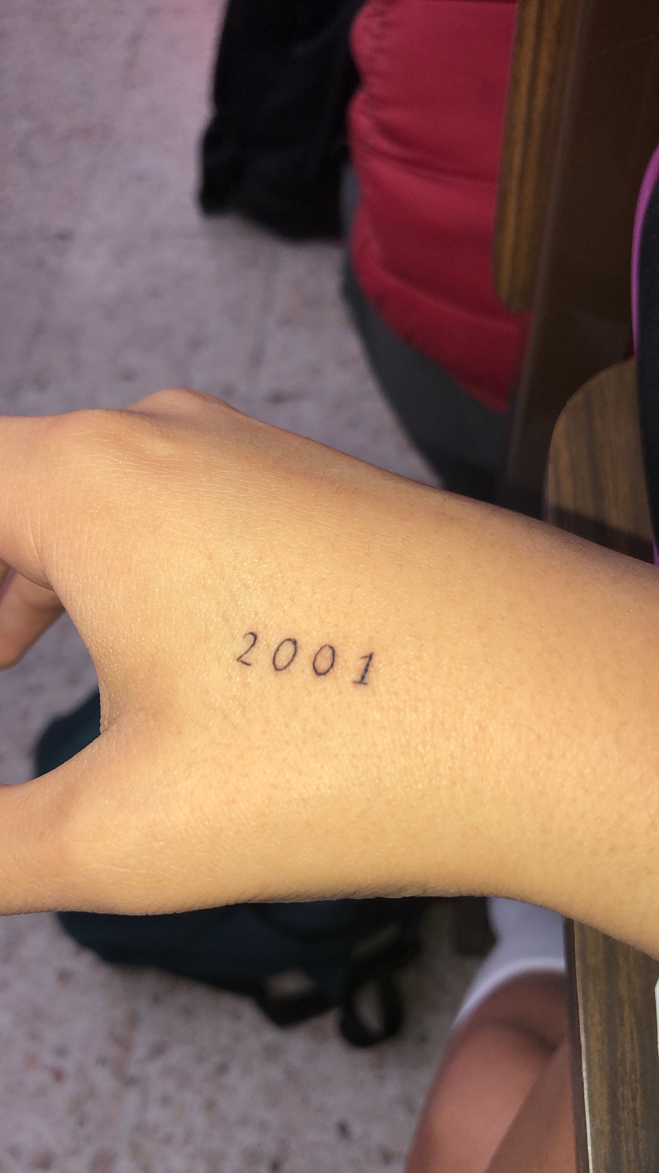 2001 tattoo