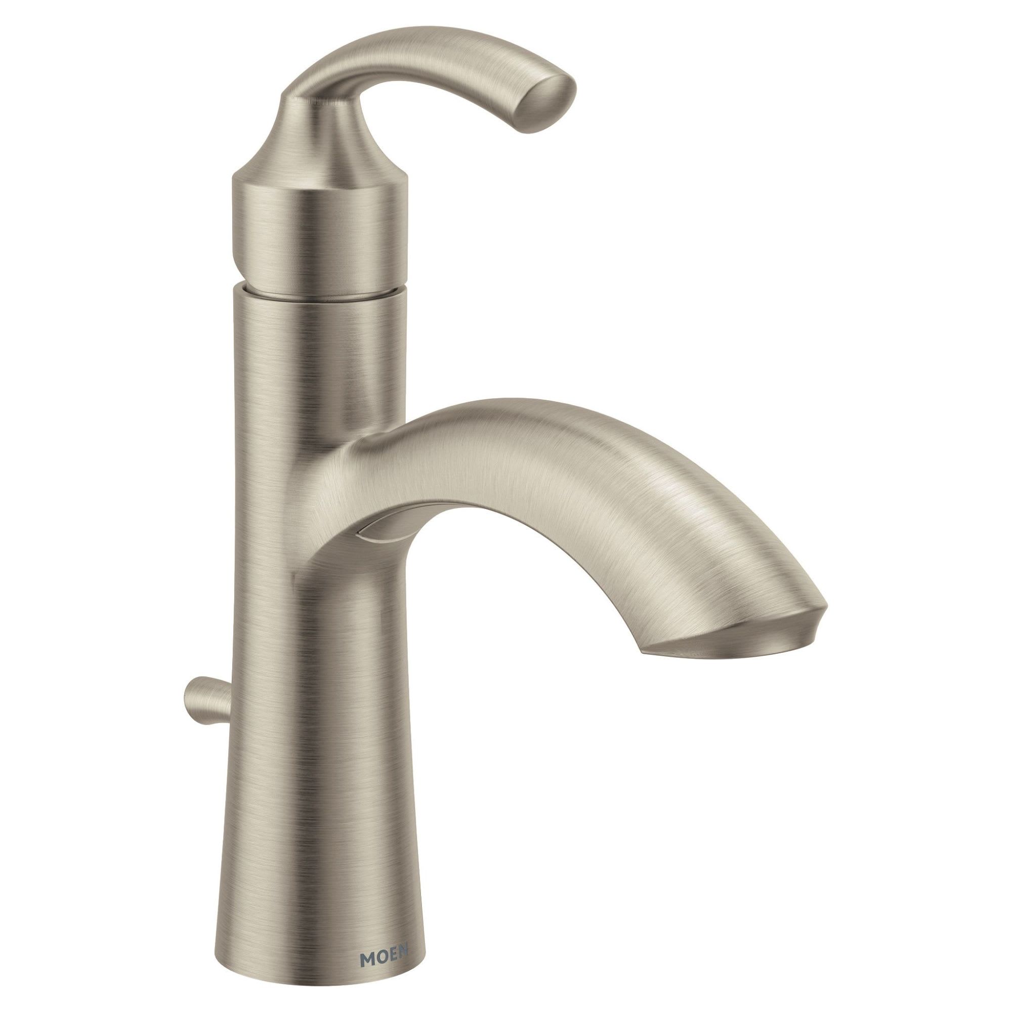 moen brushed nickel bathroom faucet