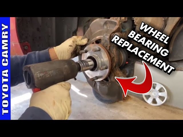 2007 toyota camry wheel bearing replacement