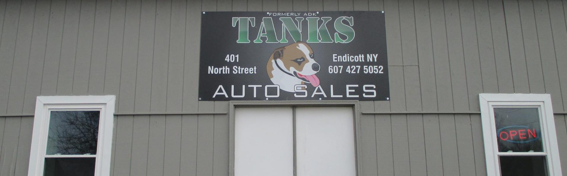 tanks auto endicott