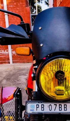 bike with headlight