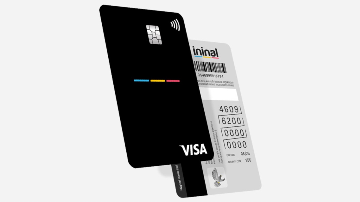 ininal visa kart şifresi nerede yazıyor