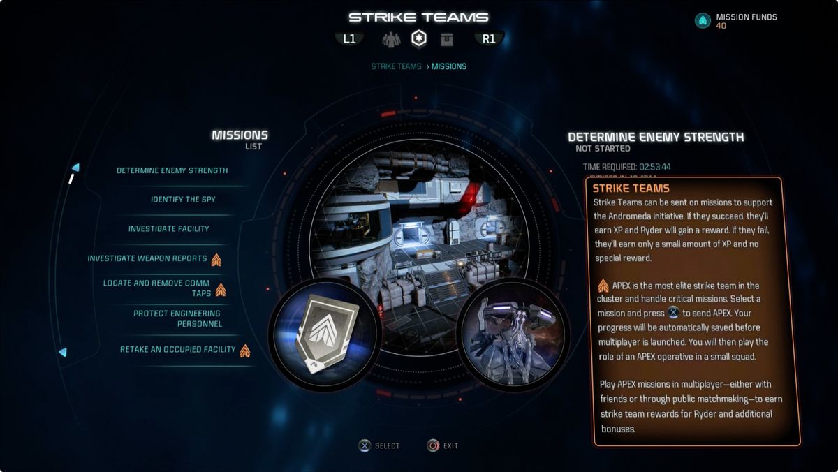 mass effect andromeda missions