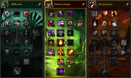 demonology warlock talents