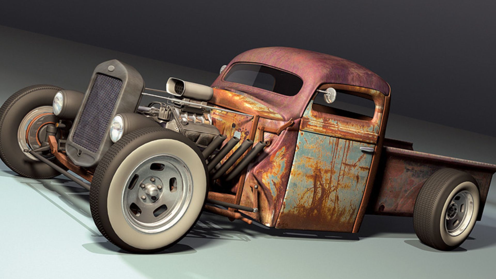 rat rod wallpaper