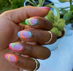 pinterest uñas semipermanentes verano