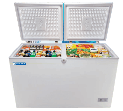 blue star combo deep freezer